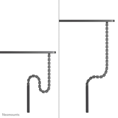 Neomounts ADS06-133BL Cable spine - screw-mounted - universal