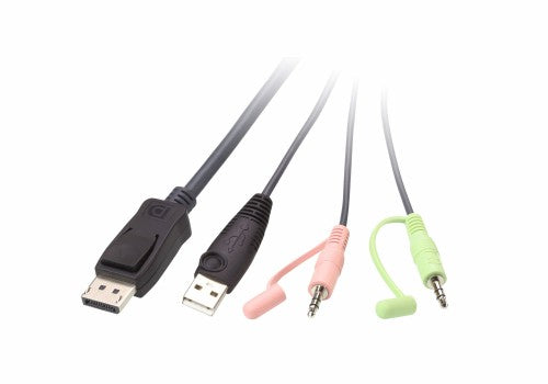 ATEN CS22DP KVM switch Black