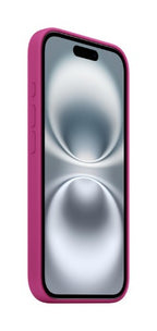 Apple iPhone 16 Silicone Case with MagSafe - Fuchsia