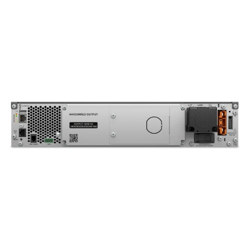 APC Smart-UPS Ultra On-Line, 5000VA, Lithium-ion, Rack/Tower 2U, 230V, Hardwired 3-Wire Output, Network Card, Extended runtime, W/rail kit