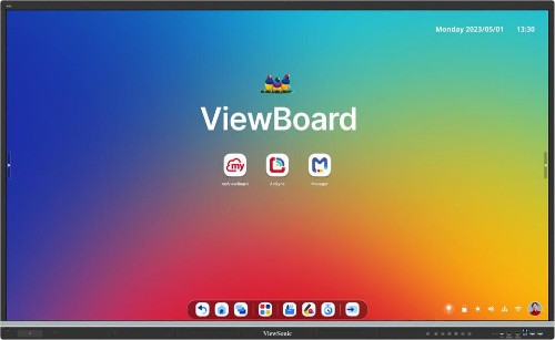 Viewsonic IFP6551-3C interactive whiteboard 165.1 cm (65") 3840 x 2160 pixels Touchscreen Black