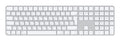 Apple Magic keyboard Universal USB + Bluetooth QWERTY Russian White
