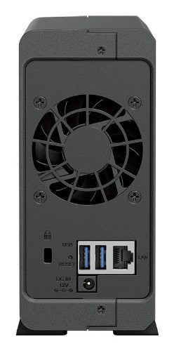 Synology DiskStation DS124 + 1 x HAT3300 6TB NAS Desktop Realtek RTD1619B 1 GB DDR4 HDD DiskStation Manager Black
