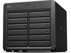 Synology DX1222 storage drive enclosure HDD/SSD enclosure Black 2.5/3.5"