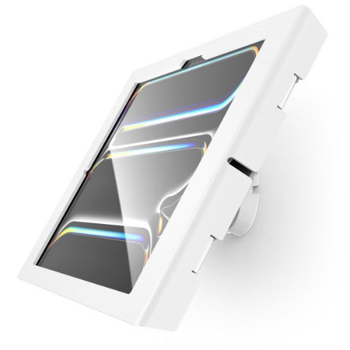 Compulocks iPad Pro M4 & M5 13", Apex Enclosure Tilting Wall Mount - White