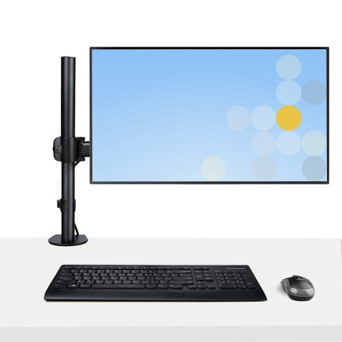 StarTech.com Laptop Desk Mount - Monitor and Laptop Mount - Displays up to 34" (17.6lb/8kg) & Laptops (4.5kg/9.9lb) - Articulating VESA Laptop Tray Arm - Clamp / Grommet Mount