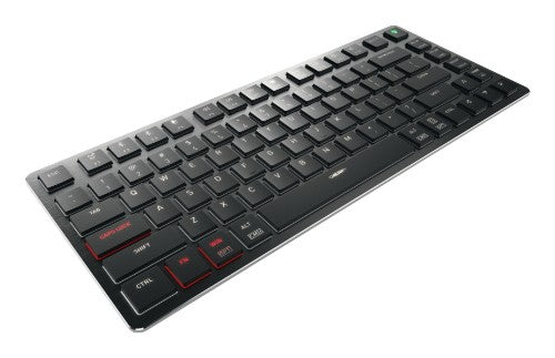CHERRY KW X ULP 2.0 MINI keyboard Home/Office USB + RF Wireless + Bluetooth QWERTY US English Black