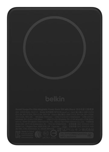 Belkin Slim Magnetic Power Bank 10K with Qi2