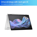 HP EliteBook X Flip G1i Next Gen AI PC Copilot+ PC Intel Core Ultra 7 258V Hybrid (2-in-1) 35.6 cm (14") Touchscreen WUXGA 32 GB LPDDR5x-SDRAM 1 TB SSD Wi-Fi 7 (802.11be) Windows 11 Pro Silver