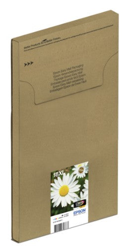 Epson C13T18164511/18XL Ink cartridge multi pack Bk,C,M,Y high-capacity for Easymail 470pg + 3x450pg, 1x 12ml + 3x 7ml Pack=4 for Epson XP 30