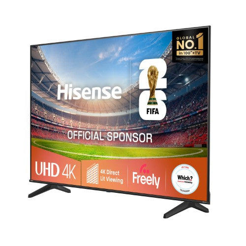 Hisense 75" A6QTUK 4K Ultra HD Smart TV with Freely
