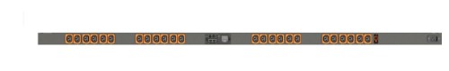 Vertiv MUR5MGB0-24L137-2C20A9A00-S power distribution unit (PDU) 24 AC outlet(s) Black