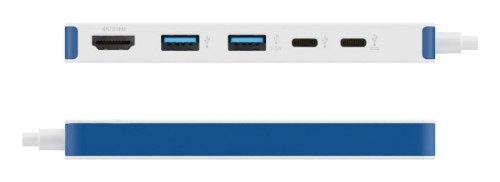 Targus HyperDrive Wired USB 3.2 Gen 1 (3.1 Gen 1) Type-C White