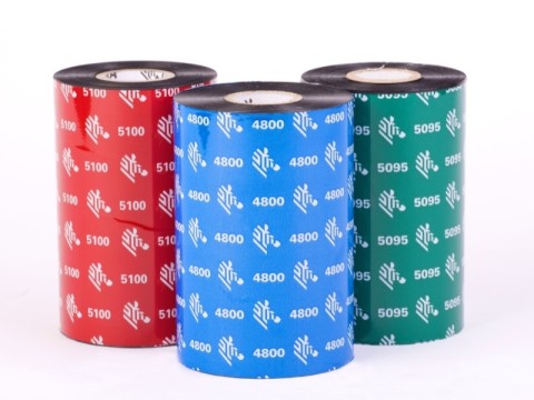 Zebra 5095 Resin thermal ribbon 74 m Black