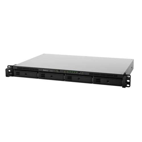 Synology RackStation RS819 NAS/storage server Rack (1U) Realtek RTD1296 2 GB DDR4 DiskStation Manager Black, Grey