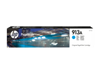HP F6T77AE/913A Ink cartridge cyan, 3K pages ISO/IEC 24711 37ml for HP PageWide P 55250/Pro 352/Pro 452/Pro 477