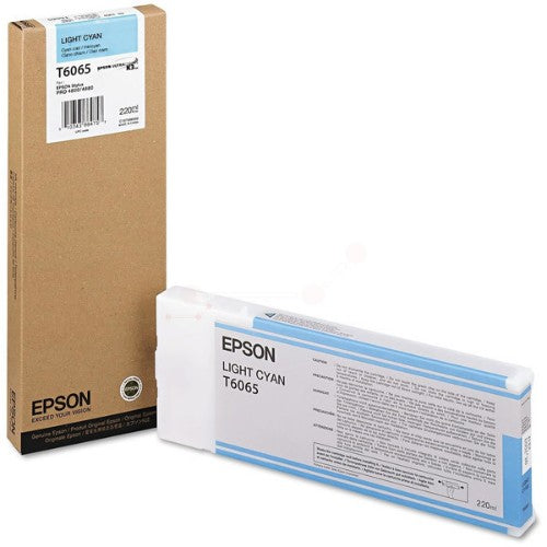 Epson C13T606500/T6065 Ink cartridge light cyan 220ml for Epson Stylus Pro 4800/4880