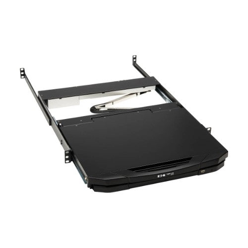 Eaton B021-SWHD-K 1U Rack-Mount Short-Depth HDMI KVM Console KVM Switch with 18.5 in. LCD