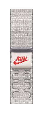 Apple Nike Sport Loop Band Grey Nylon, Recycled polyester, Spandex