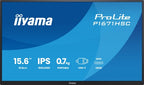 iiyama ProLite P1671HSC-B1 computer monitor 39.6 cm (15.6") 1920 x 1080 pixels Full HD LED Black