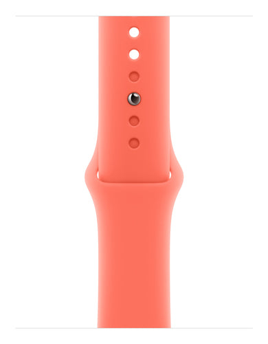 Apple MDRR4ZM/A smart wearable accessory Band Orange Fluoroelastomer
