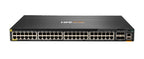 HPE Aruba Networking CX 6300M 48-port 1GbE Class 4 PoE and 4-port SFP56 Switch