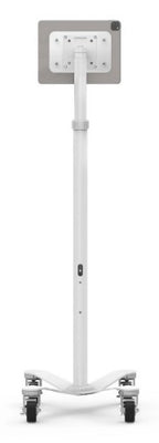 Compulocks Universal Invisible Mount Medical Rolling Cart White