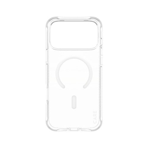 PanzerGlass CARE by ® Fashionable Case Samba Transparent w. White MagSafe iPhone 17 Pro Max