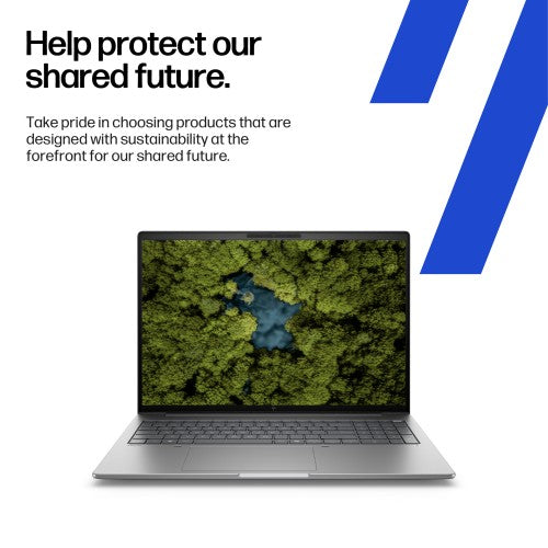 HP ZBook 8 G1i Wolf Pro Security Edition- Data Science Intel Core Ultra 7 255H Mobile workstation 40.6 cm (16") Touchscreen 2.5K 32 GB DDR5-SDRAM 1 TB SSD NVIDIA RTX 500 Ada Wi-Fi 7 (802.11be) Windows 11 Pro AI Workstation, AI PC Silver