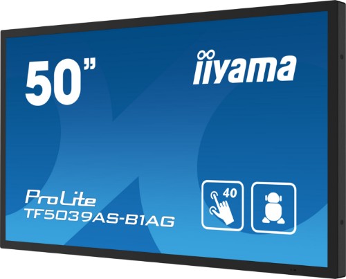 iiyama 50" All-in-One PCAP Interactive Display inspired by technology and designed for creative spaces and sharing