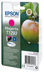 Epson C13T12934012/T1293 Ink cartridge magenta high-capacity, 330 pages ISO/IEC 19752 7ml for Epson Stylus BX 320/SX 235 W/SX 420/SX 525/WF 3500