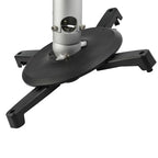 StarTech.com Universal Ceiling Projector Mount - Heavy Duty Height Adjustable/Extendable Pole Mount 5-22.7" from Ceiling - 33lb (15kg) - Tilt/Rotate - Hanging Projector Mount w/ Bracket - TAA
