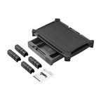 StarTech.com Monitor Riser with Drawer - Height Adjustable - Large - For up to 32" (22lb/10kg) Displays
