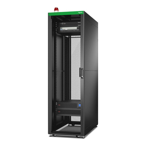Schneider Electric Base Enclosure Config (Ventilated 42U Easy Rack, SRVPM6K, PDP, Energy Meter, Local Management, Lighting)