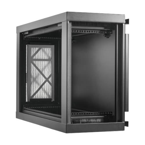 Eaton SRW6USM rack cabinet 6U Wall mounted rack Black