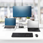 StarTech.com 2-Port USB-C KVM Switch, Single-4K 60Hz HDMI Monitor, Dual-100W Power Delivery Pass-through Ports, Bus Powered, USB Type-C/USB4/Thunderbolt 3/4 Compatible - Small Form Factor