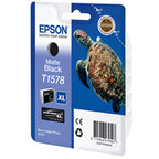 Epson C13T15784010/T1578 Ink cartridge black matt 25,9ml for Epson Stylus Photo R 3000