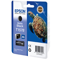 Epson C13T15784010/T1578 Ink cartridge black matt 25,9ml for Epson Stylus Photo R 3000