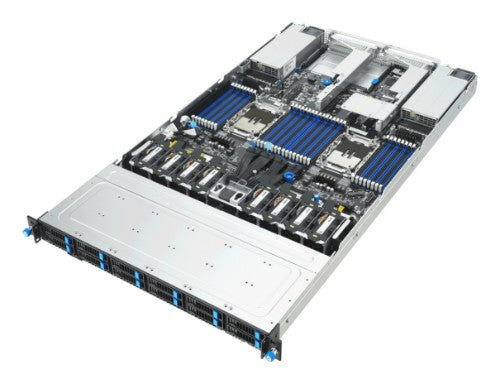 ASUS RS700-E12-RS12U Rack (1U) Black, Steel