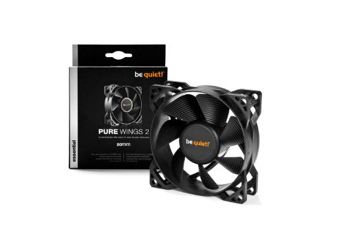 be quiet! PURE WINGS 2, 80mm Computer case Fan 8 cm Black