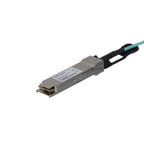 StarTech.com MSA Uncoded 10m/32.8ft 40G QSFP+ to QSFP+ AOC Cable - 40 GbE QSFP+ Active Optical Fiber - 40 Gbps QSFP Plus/Transceiver Module Cable
