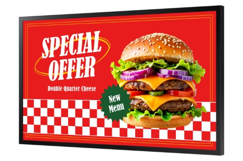 Samsung OH55DX Digital signage flat panel 139.7 cm (55") LCD 3500 cd/m² Full HD Black Tizen 24/7