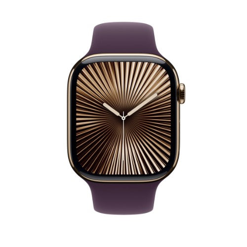 Apple MXLT3ZM/A smart wearable accessory Band Plum colour Fluoroelastomer