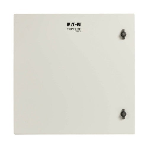 Tripp Lite SRN4G12USDP SmartRack Industrial Enclosure with Lock - NEMA 4, Wall Mount, Metal Construction, Hinged Back, 32 in. Depth, 12U, Gray