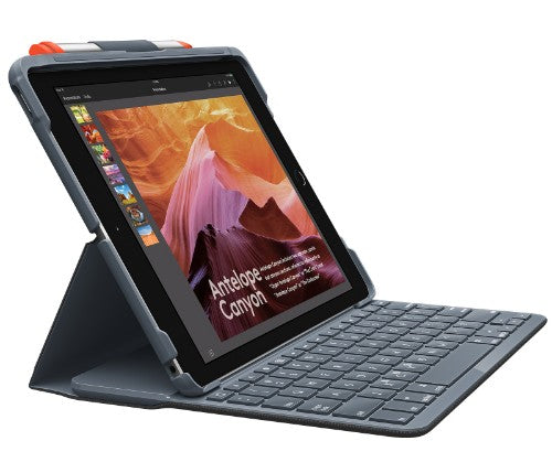 Logitech 920-009022 mobile device keyboard QWERTY Spanish Bluetooth Black