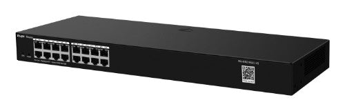 Ruijie Networks RG-ES200 Managed L2 Gigabit Ethernet (10/100/1000) Desktop/Wall-Mounting Black