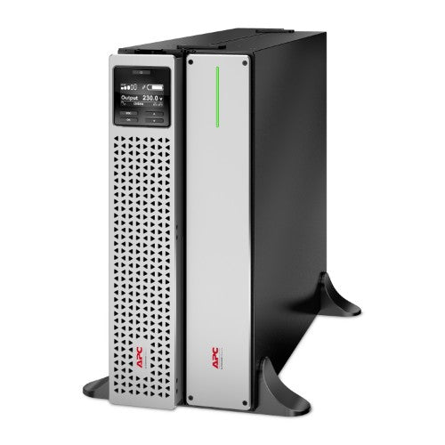 APC Smart-UPS On-Line, 3kVA, Lithium-ion, Rackmount 4U, 230V, 6x C13+2x C19 IEC outlets, SmartSlot, Extended long runtime, Rail kit included