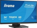 iiyama ProLite T2454MSC-B3AG computer monitor 60.5 cm (23.8") 1920 x 1080 pixels Full HD LED Touchscreen Multi-user Black