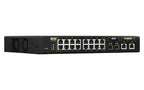 QNAP QSW-M2116P-2T2S network switch Managed L2 2.5G Ethernet Power over Ethernet (PoE) Black