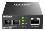 D-Link 100/1000BaseT to 1000BaseLX (SC) Single-mode Media Converter (10 km)